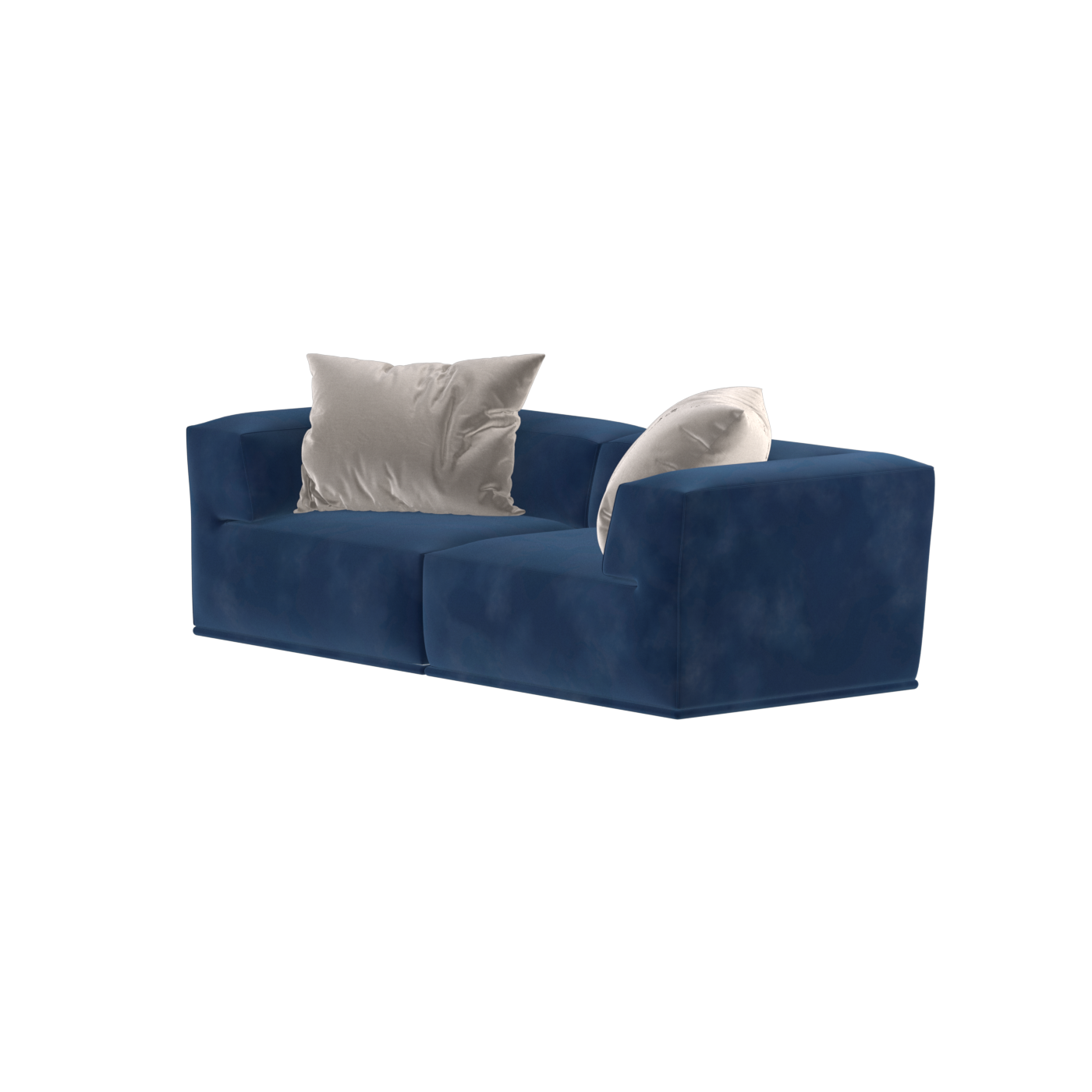 Savile Sofa — Compact Form with Wide Straight Armrests