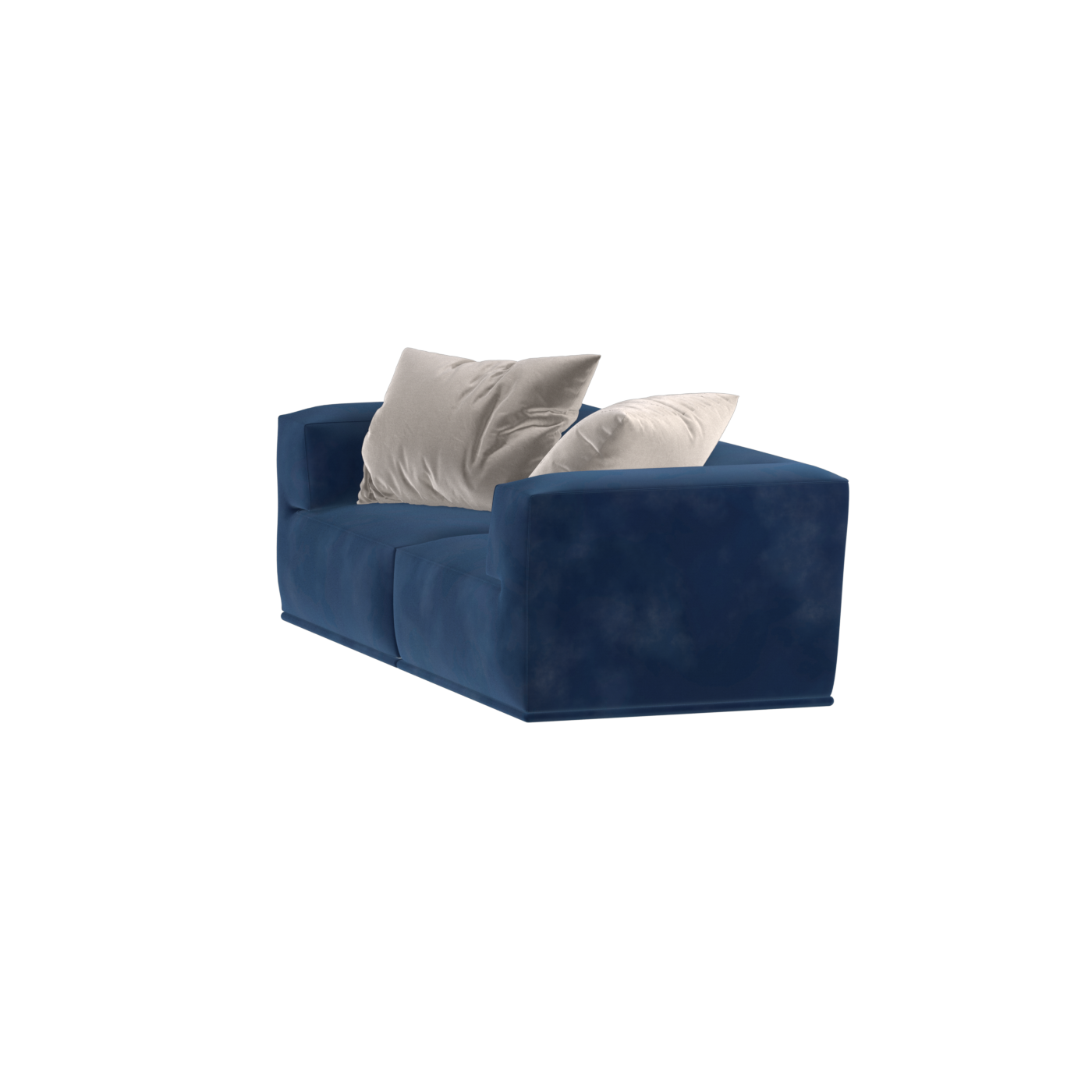 Savile Sofa — Compact Form with Wide Straight Armrests