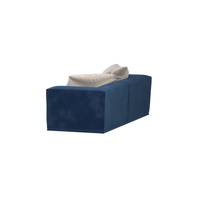 Savile Sofa — Compact Form with Wide Straight Armrests