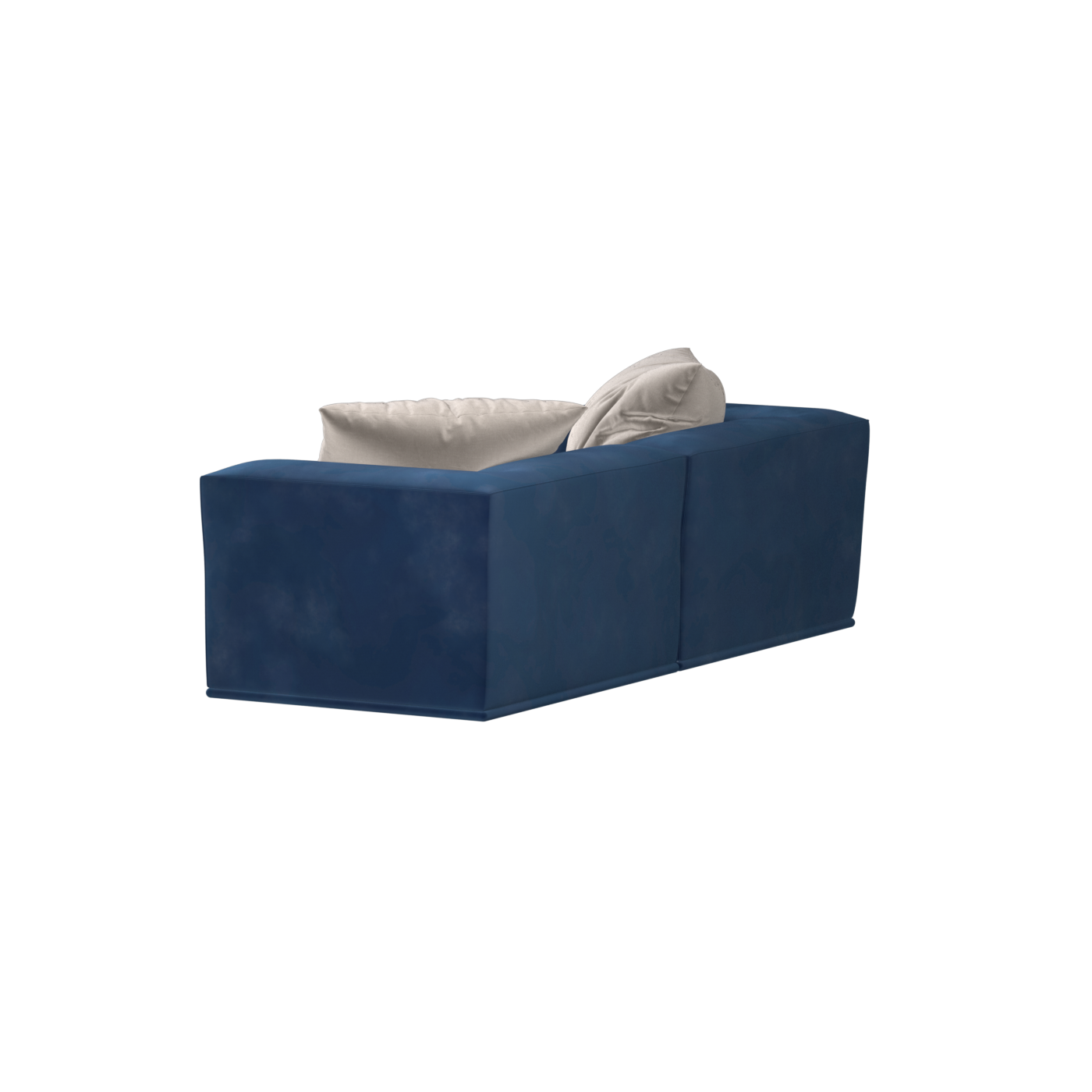 Savile Sofa — Compact Form with Wide Straight Armrests