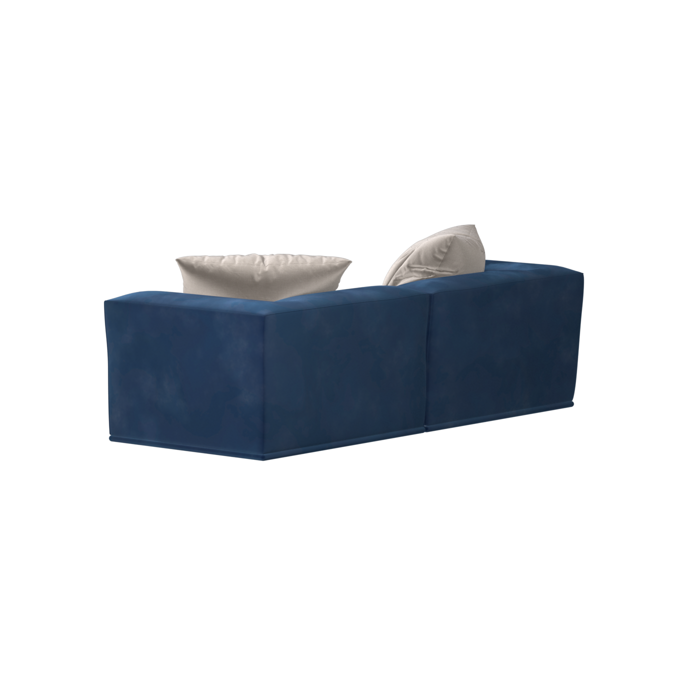 Savile Sofa — Compact Form with Wide Straight Armrests