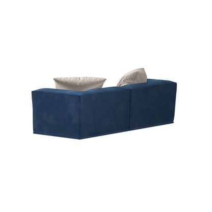 Savile Sofa — Compact Form with Wide Straight Armrests