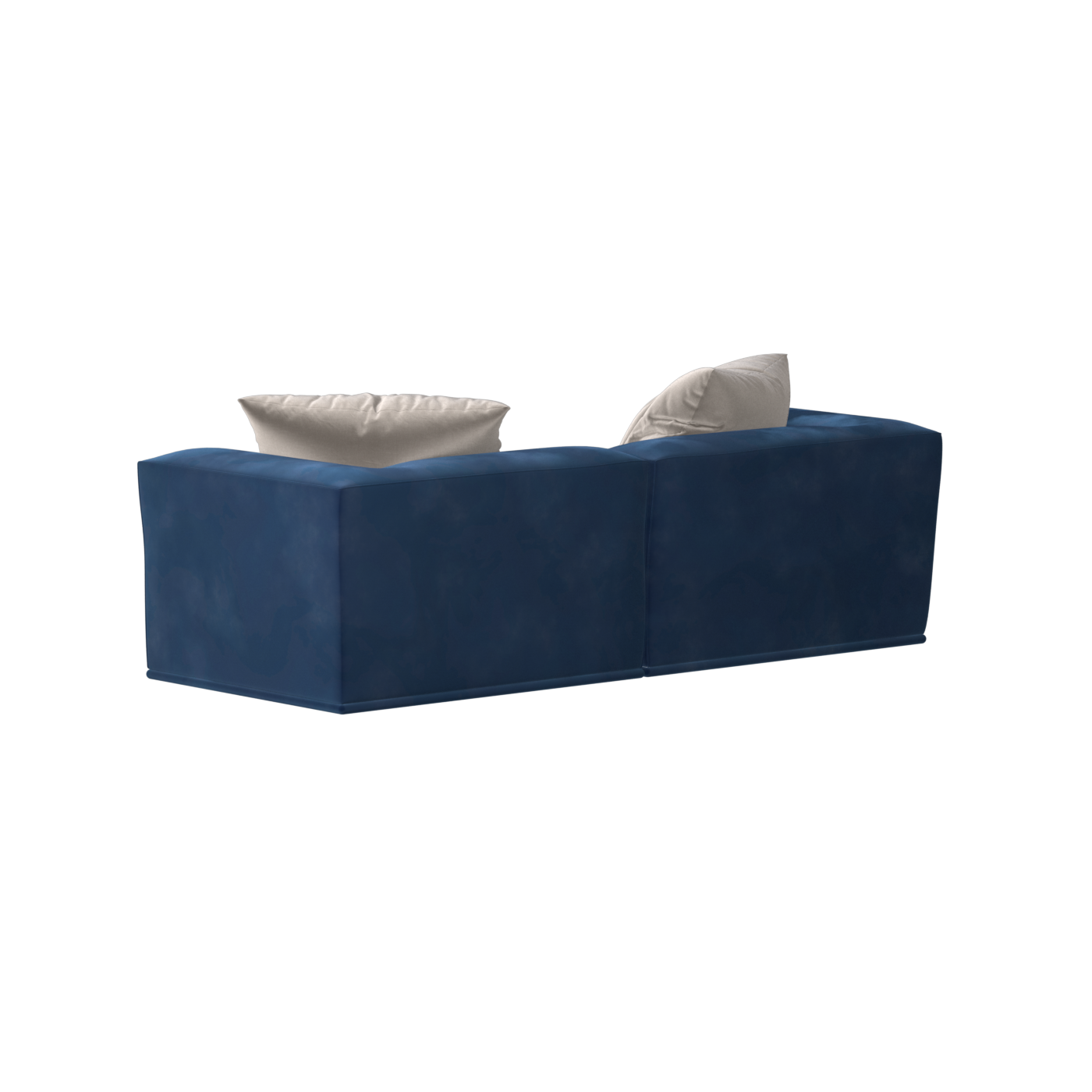 Savile Sofa — Compact Form with Wide Straight Armrests