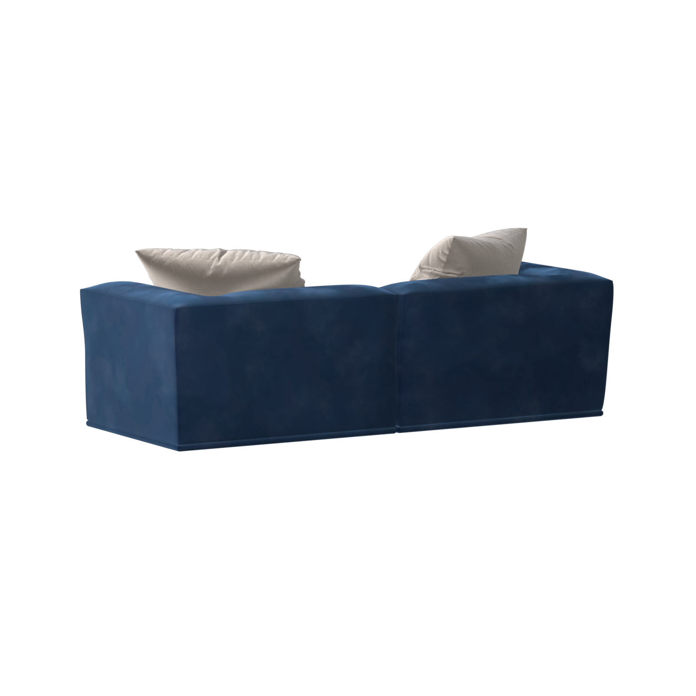 Savile Sofa — Compact Form with Wide Straight Armrests