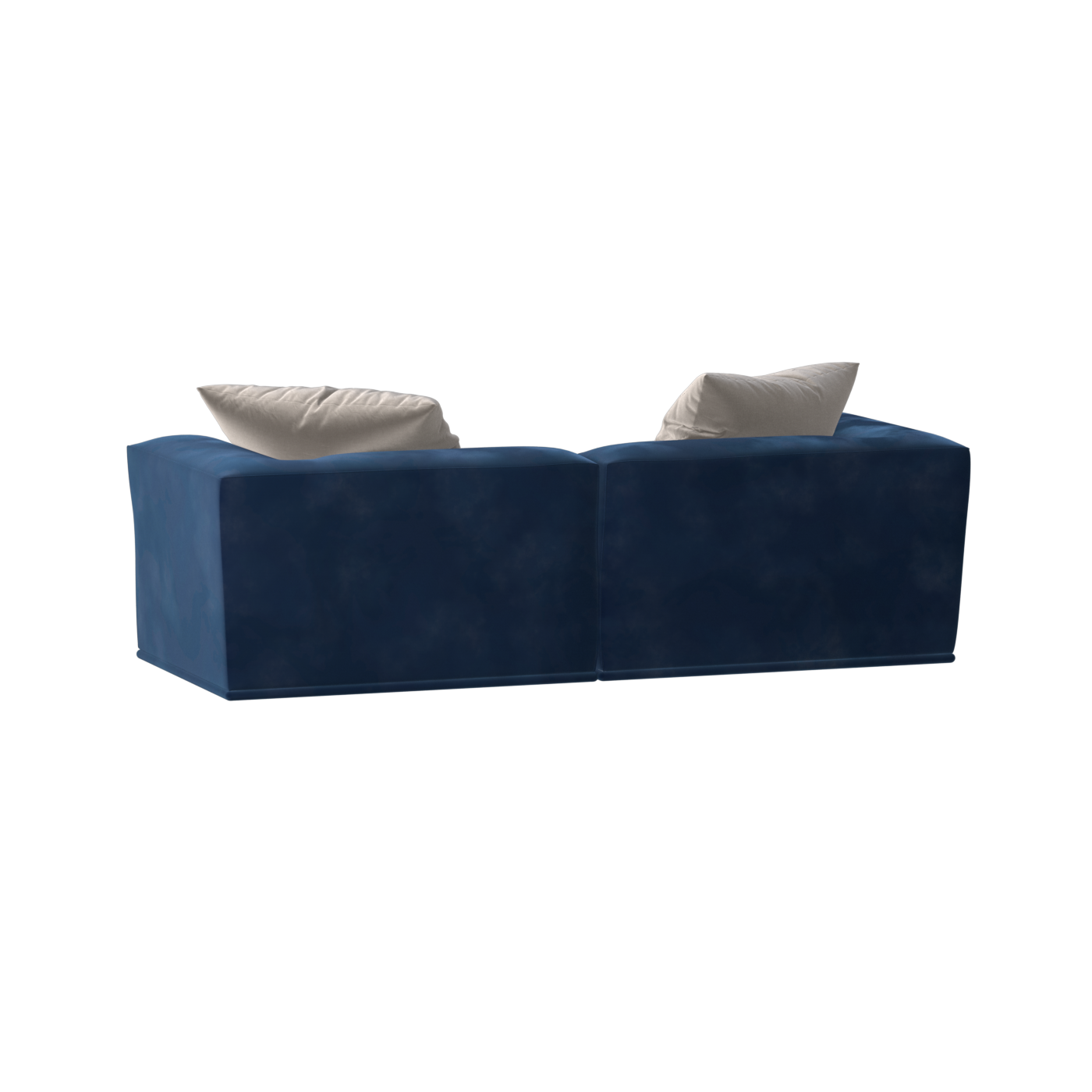 Savile Sofa — Compact Form with Wide Straight Armrests