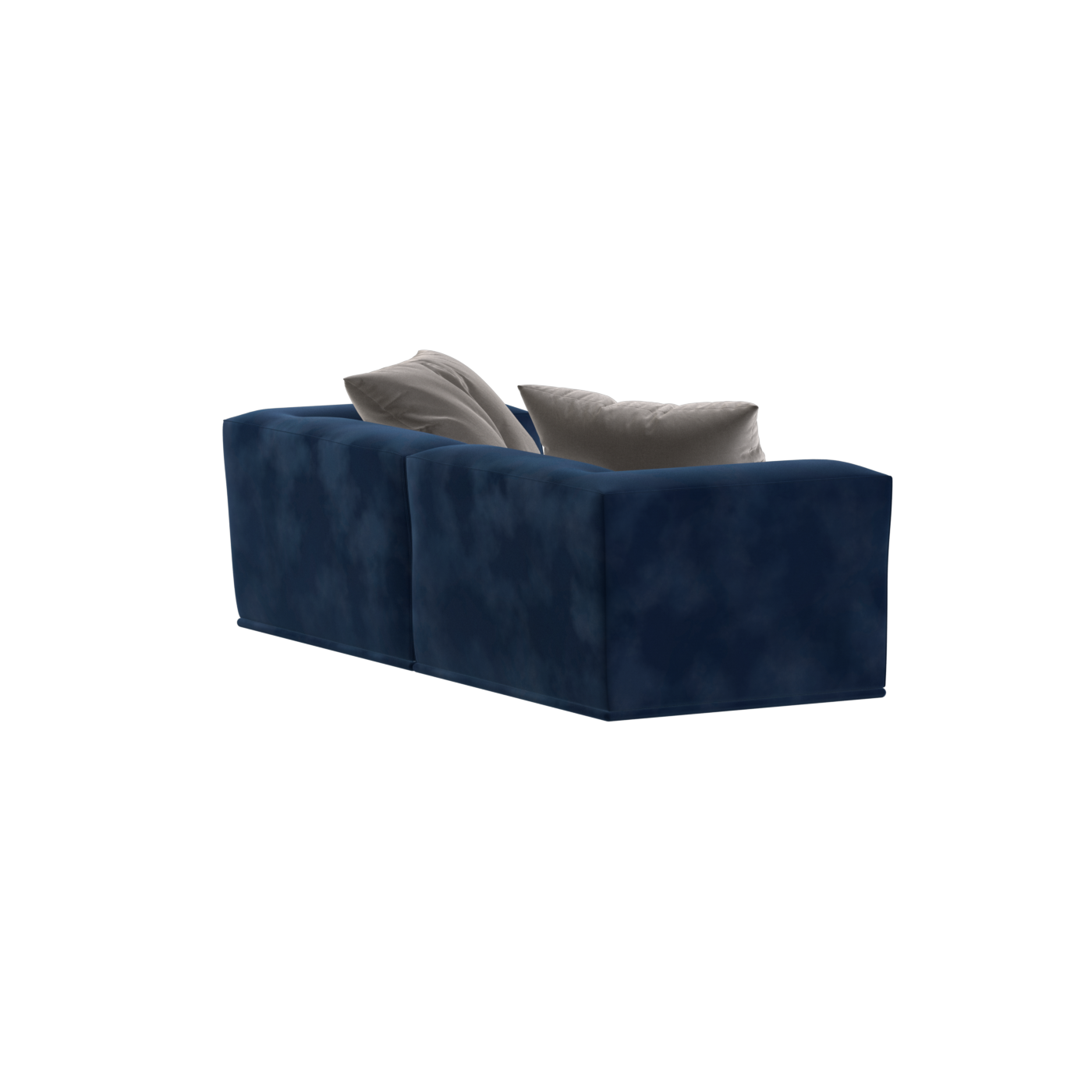 Savile Sofa — Compact Form with Wide Straight Armrests