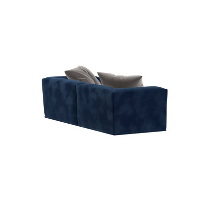 Savile Sofa — Compact Form with Wide Straight Armrests