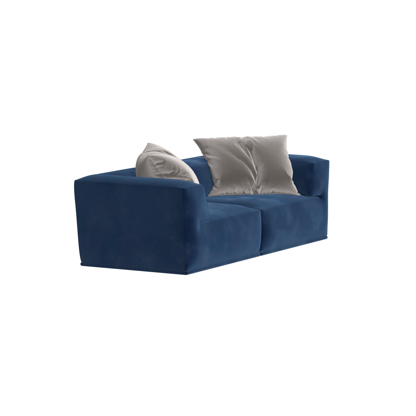 Savile Sofa — Compact Form with Wide Straight Armrests