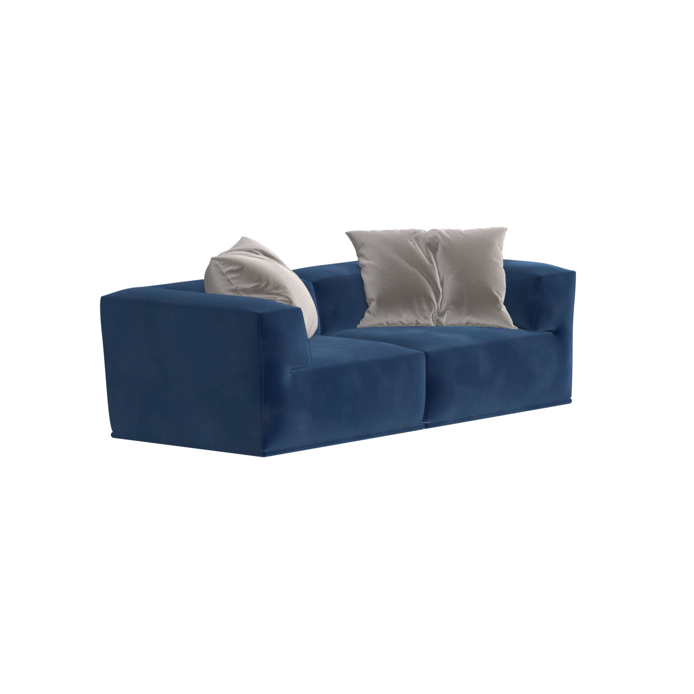 Savile Sofa — Compact Form with Wide Straight Armrests