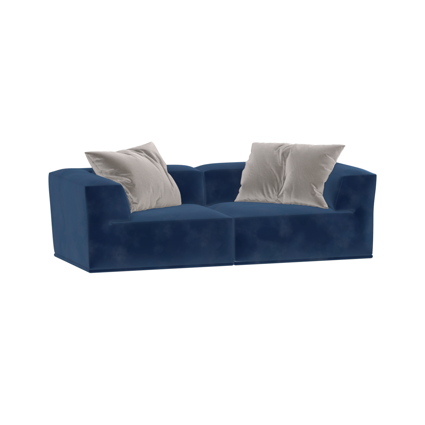Savile Sofa — Compact Form with Wide Straight Armrests