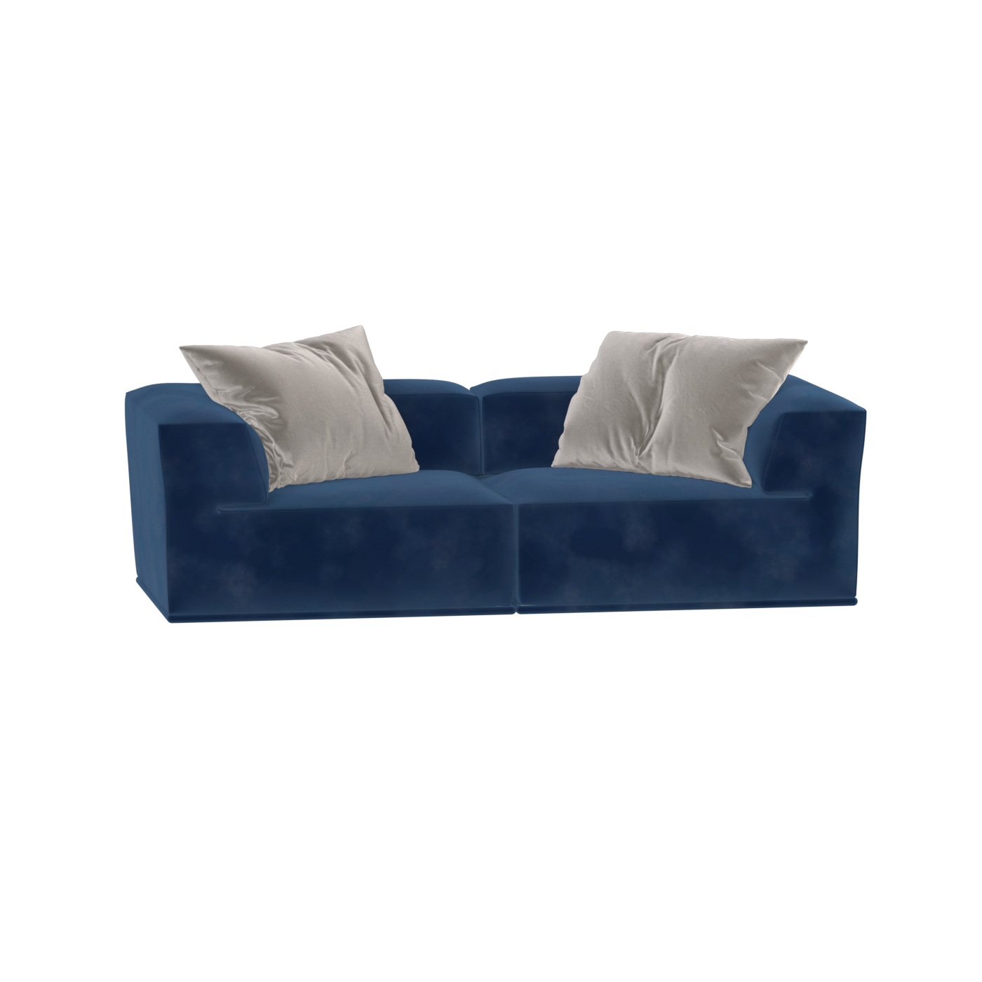 Savile Sofa — Compact Form with Wide Straight Armrests
