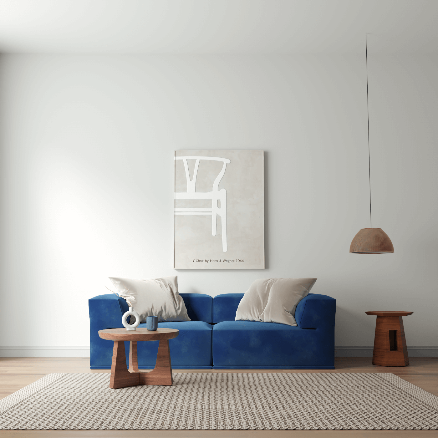 Savile Sofa — Compact Form with Wide Straight Armrests