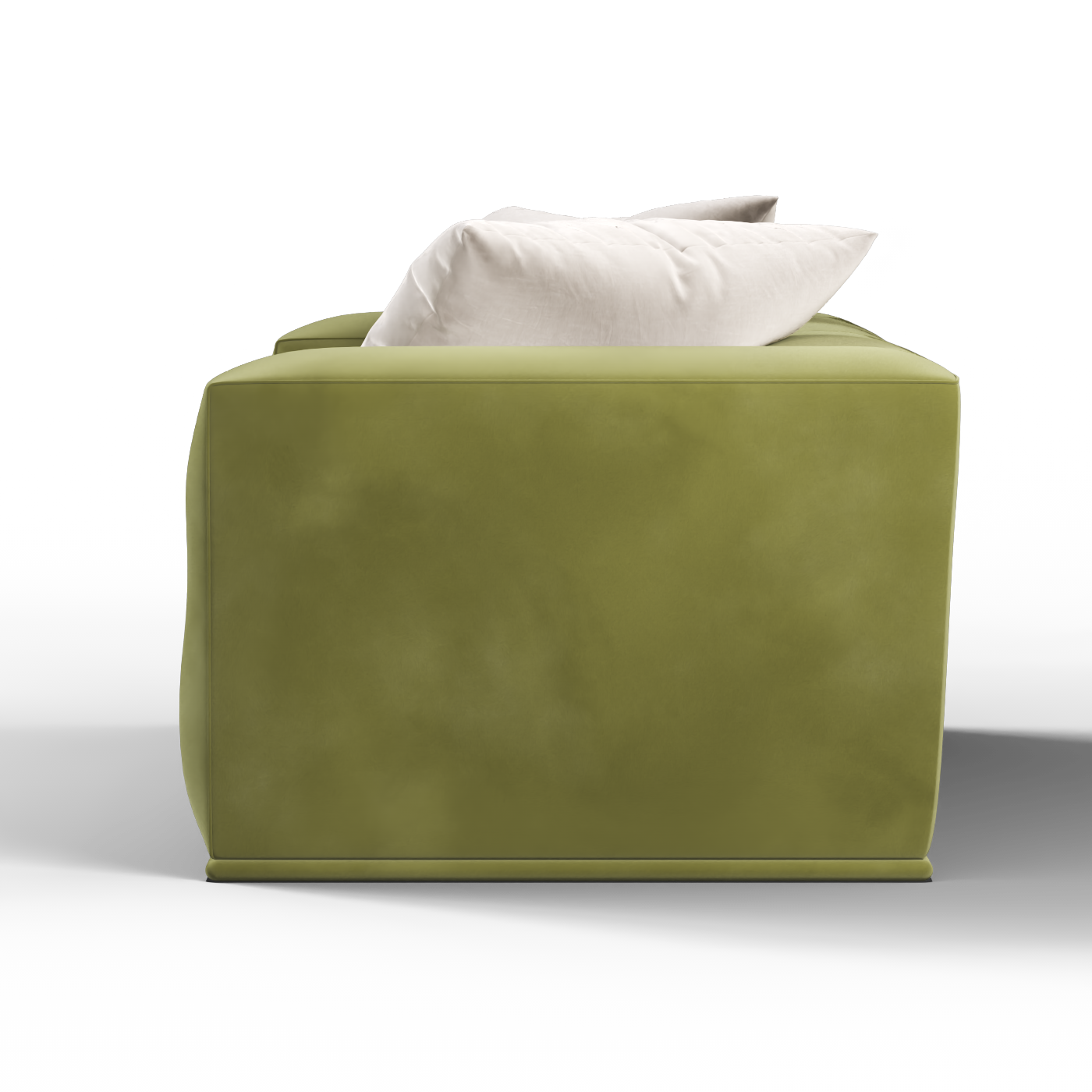 Savile Sofa — Compact Form with Wide Straight Armrests