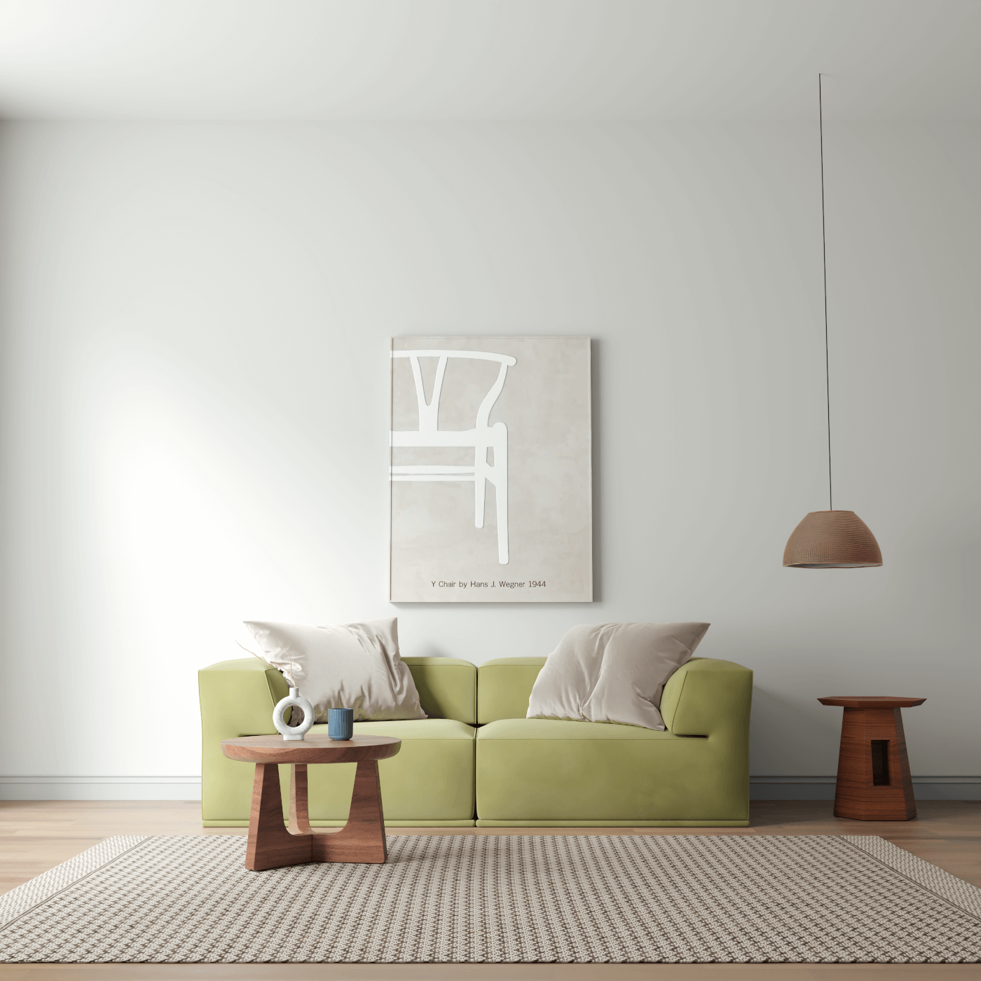 Savile Sofa — Compact Form with Wide Straight Armrests