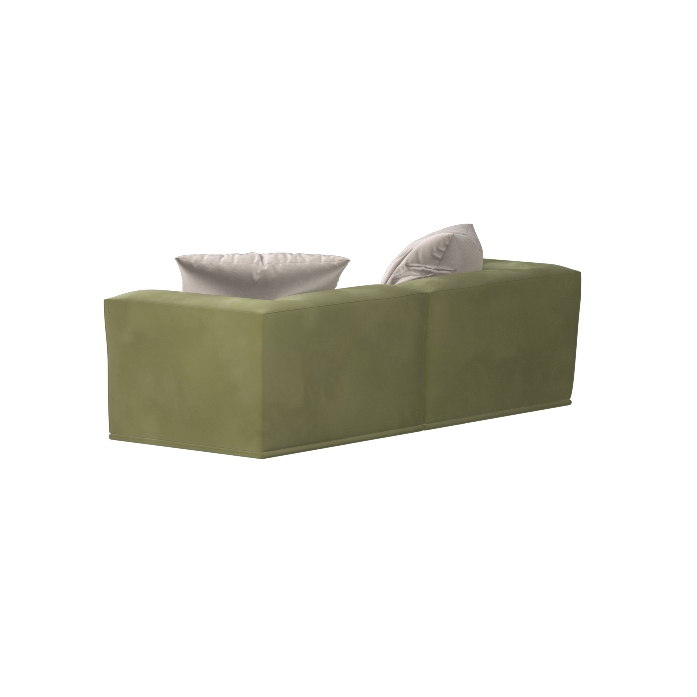 Savile Sofa — Compact Form with Wide Straight Armrests