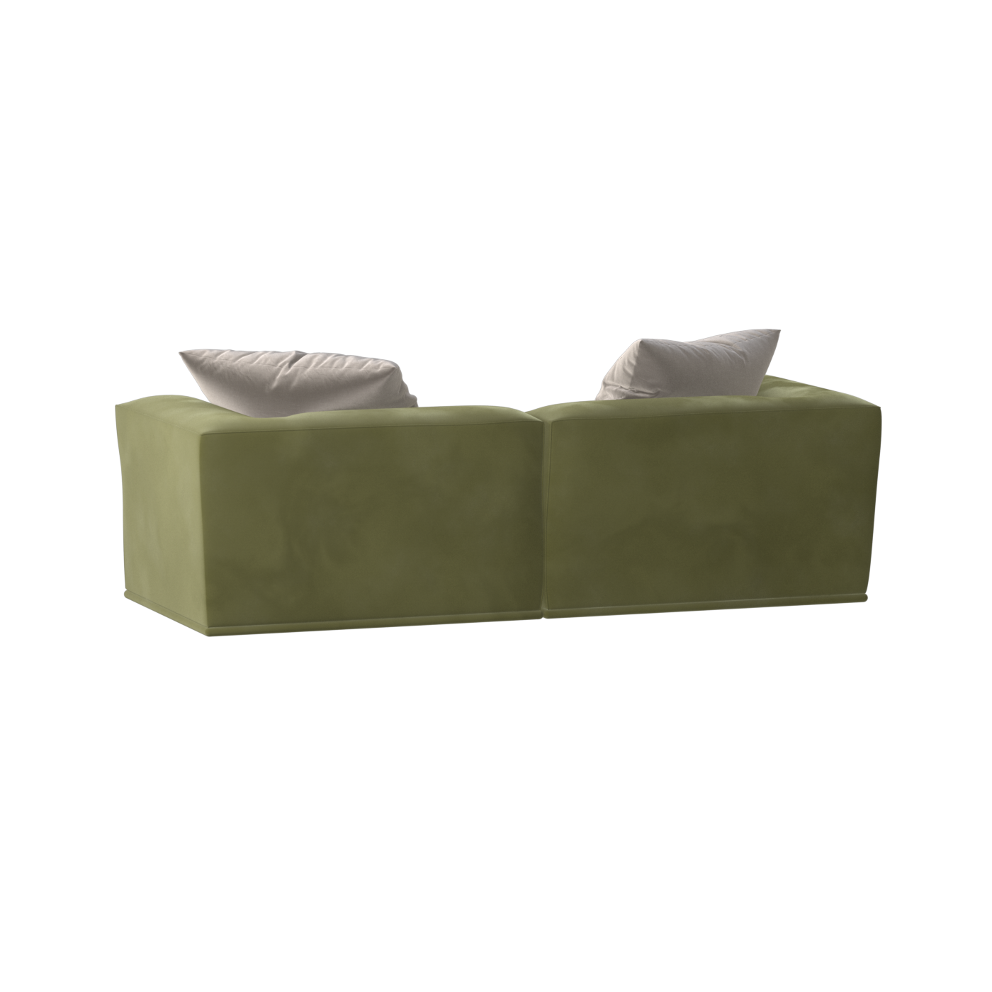 Savile Sofa — Compact Form with Wide Straight Armrests