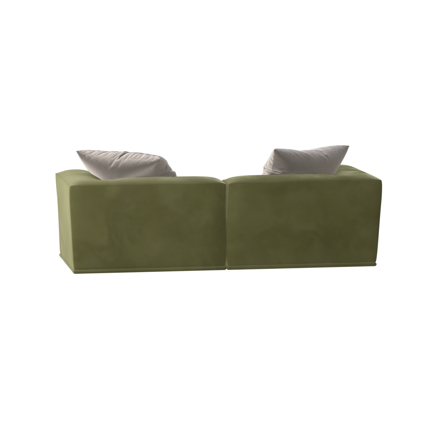Savile Sofa — Compact Form with Wide Straight Armrests