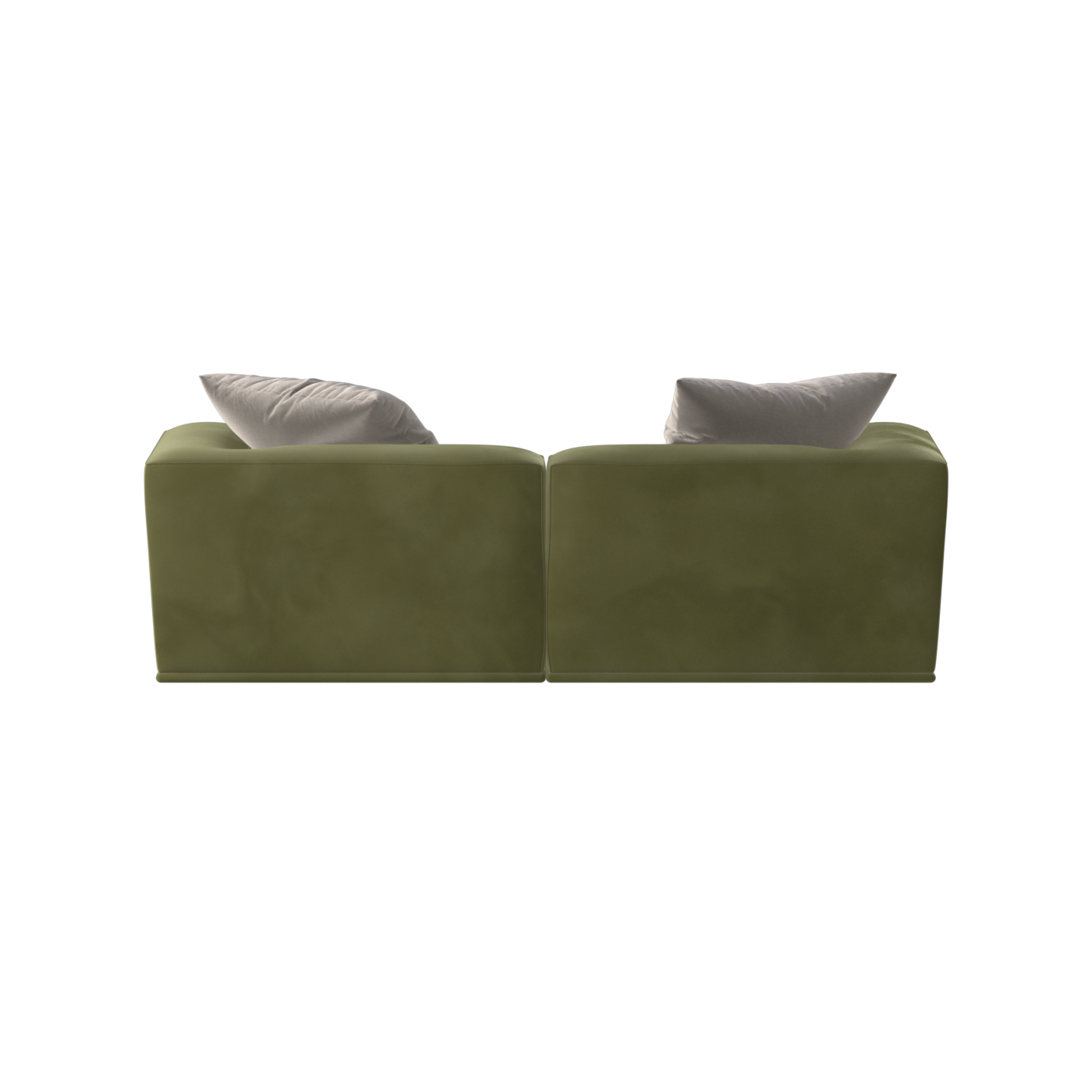 Savile Sofa — Compact Form with Wide Straight Armrests
