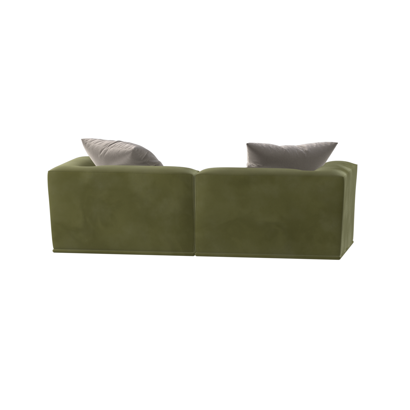 Savile Sofa — Compact Form with Wide Straight Armrests