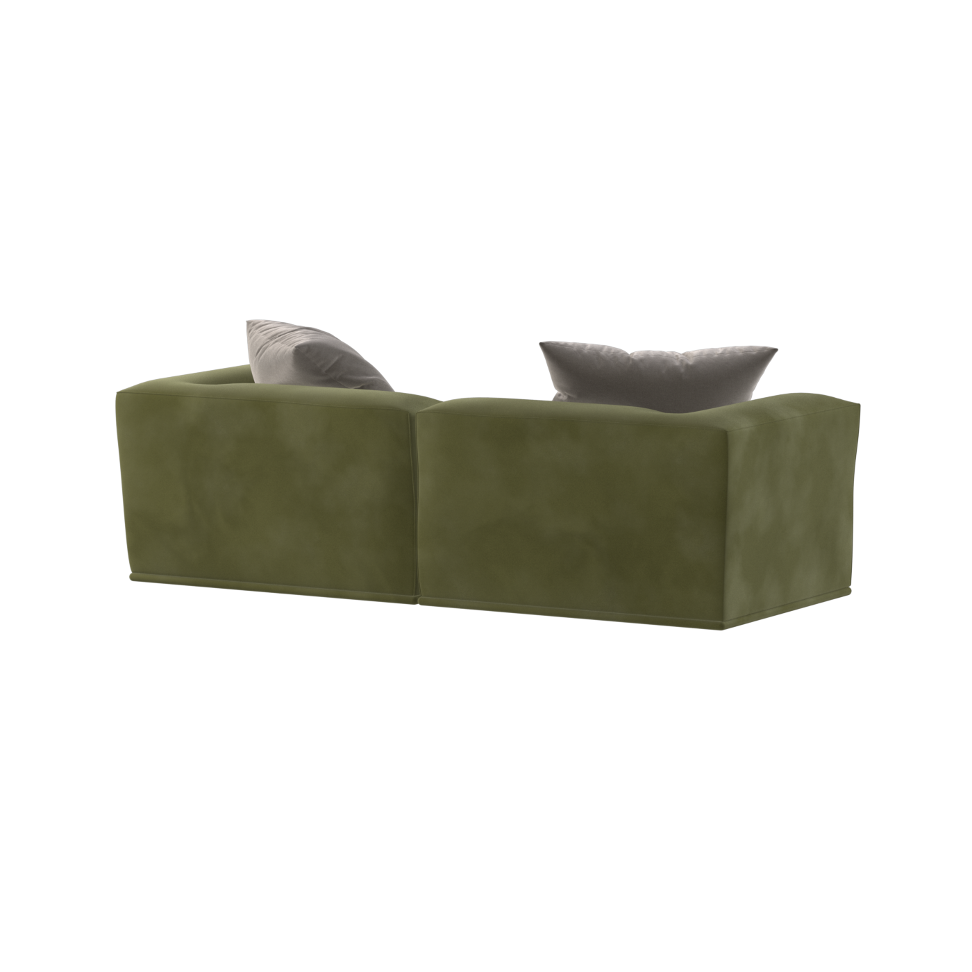 Savile Sofa — Compact Form with Wide Straight Armrests