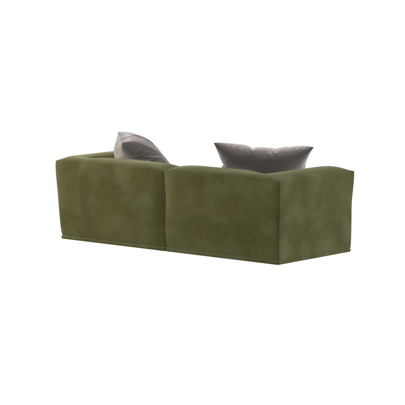 Savile Sofa — Compact Form with Wide Straight Armrests