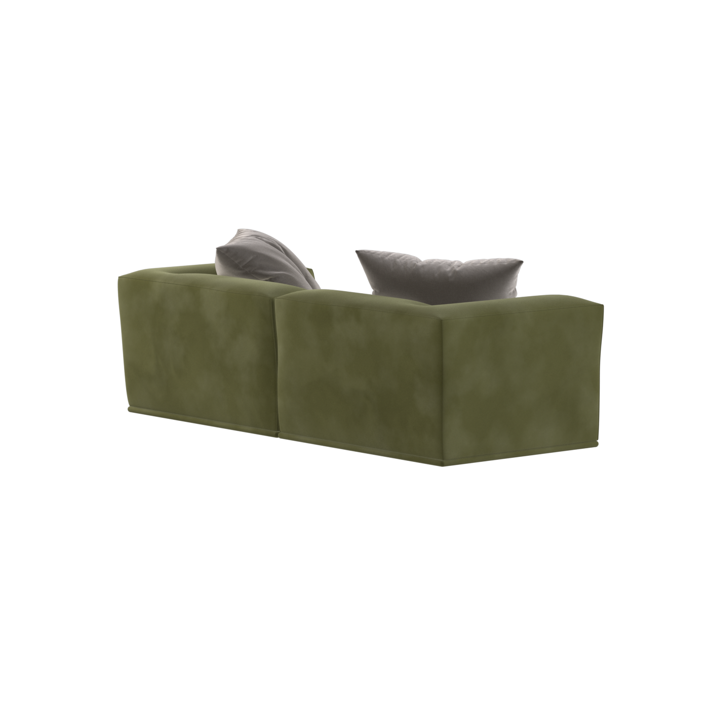 Savile Sofa — Compact Form with Wide Straight Armrests