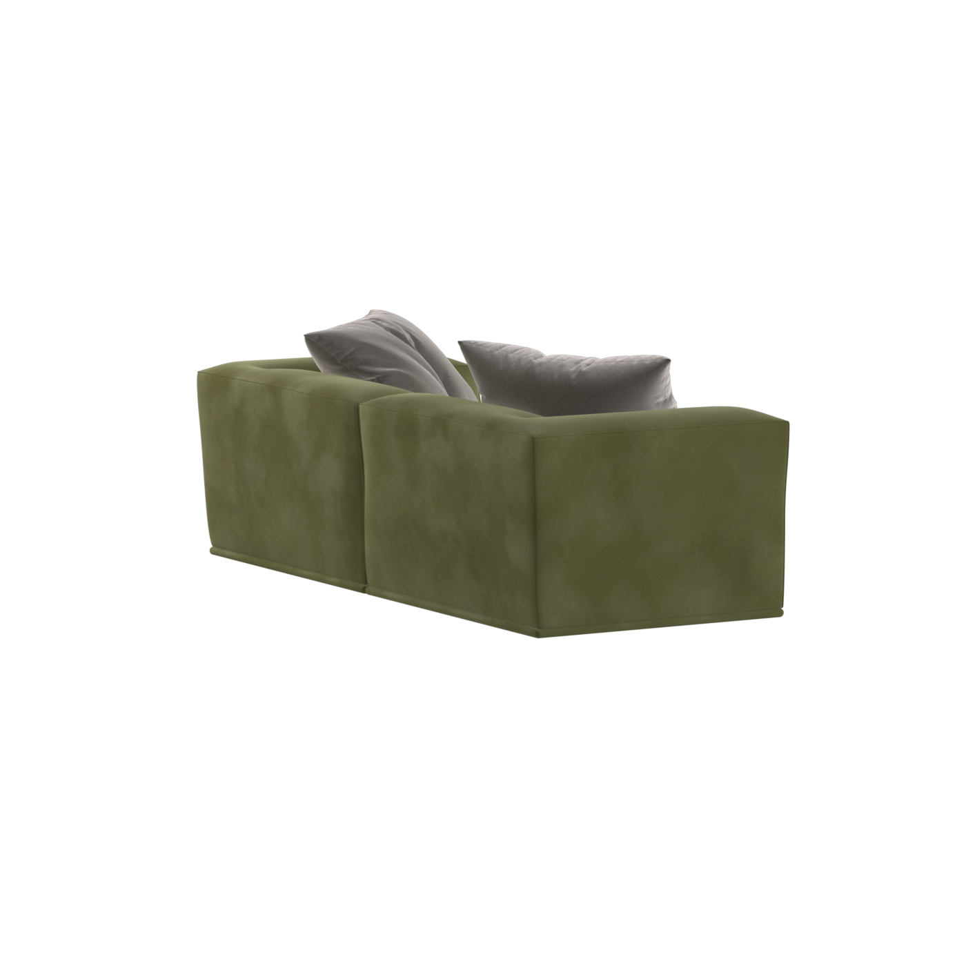 Savile Sofa — Compact Form with Wide Straight Armrests