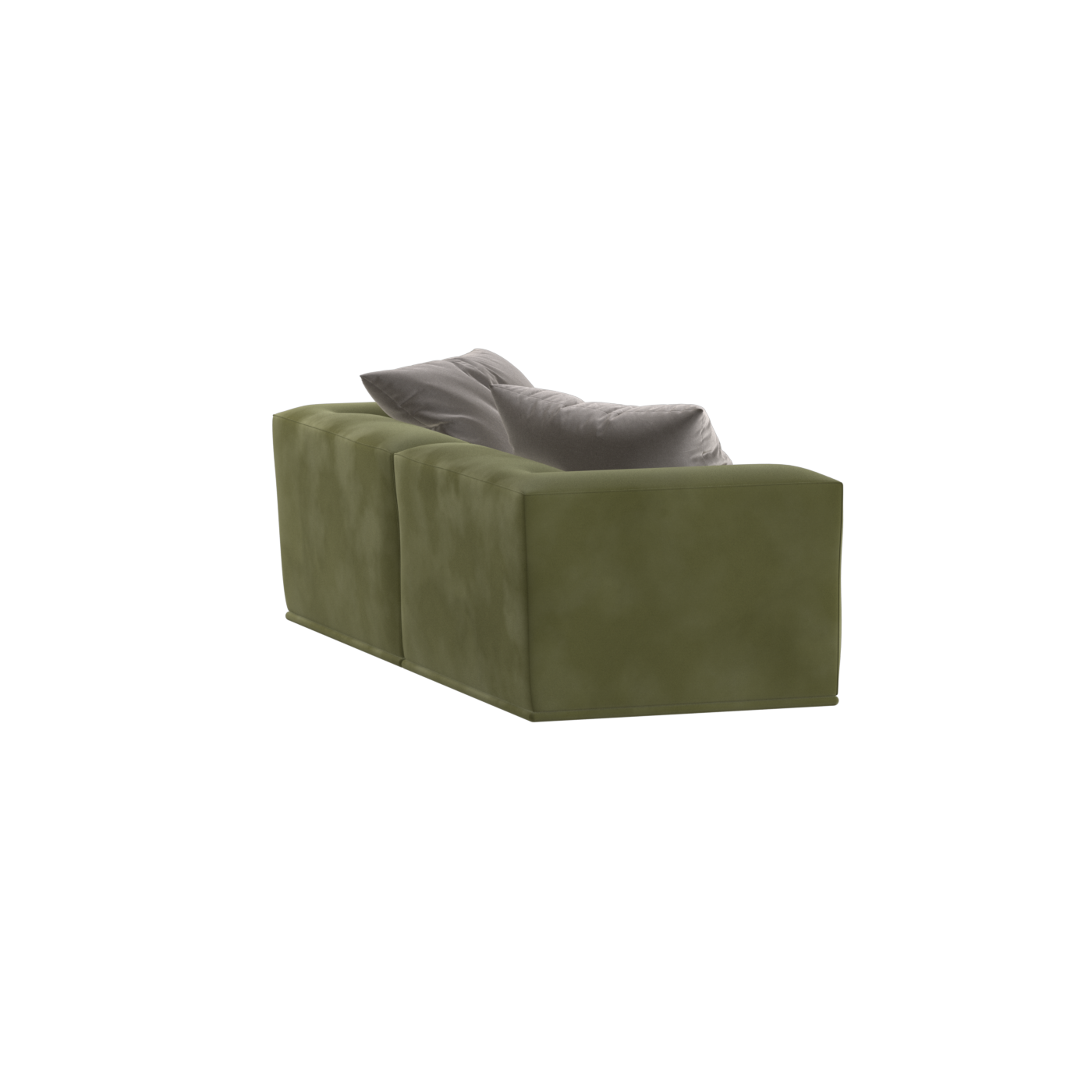 Savile Sofa — Compact Form with Wide Straight Armrests