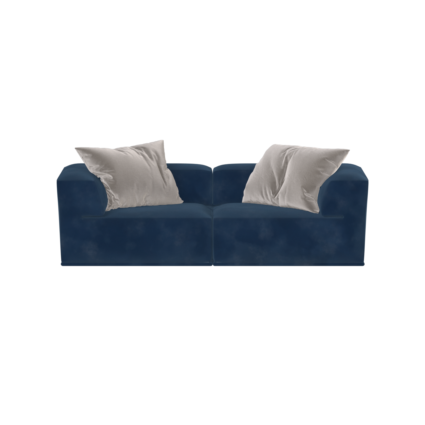 Savile Sofa — Compact Form with Wide Straight Armrests