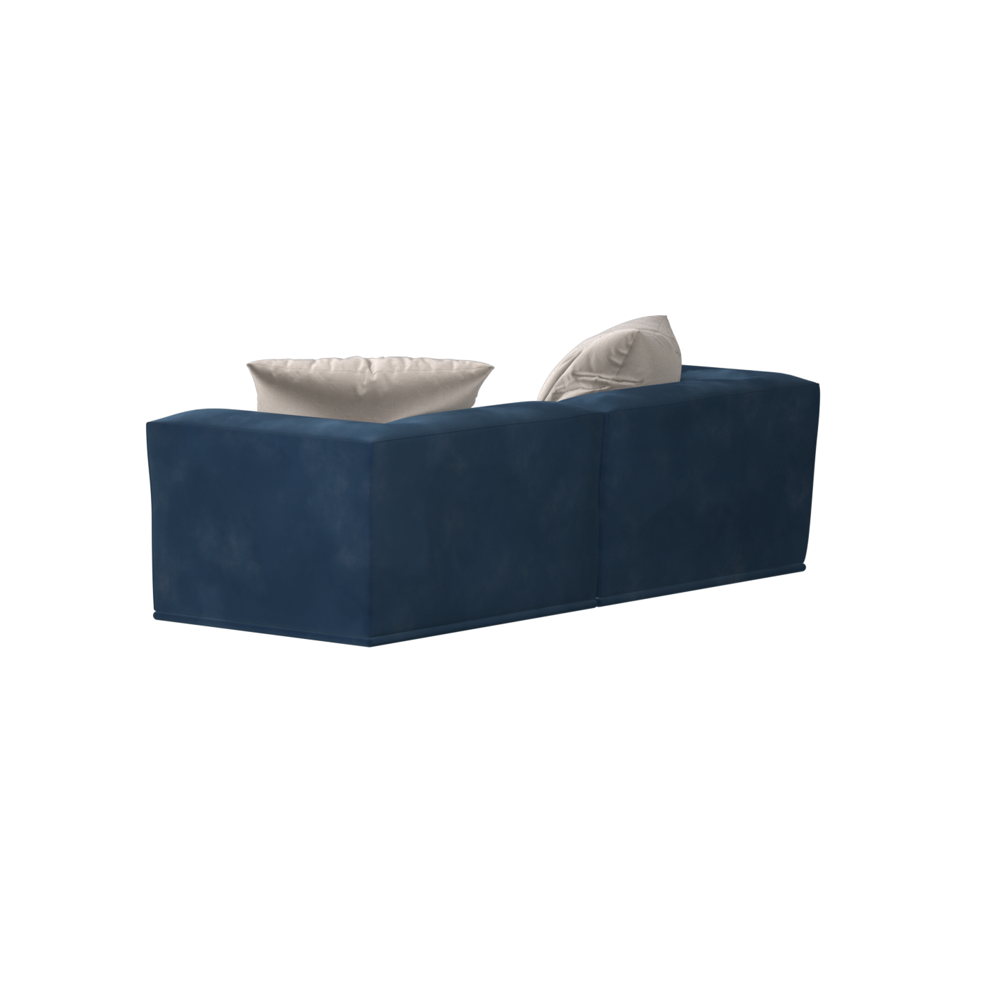 Savile Sofa — Compact Form with Wide Straight Armrests