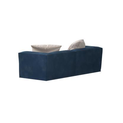 Savile Sofa — Compact Form with Wide Straight Armrests