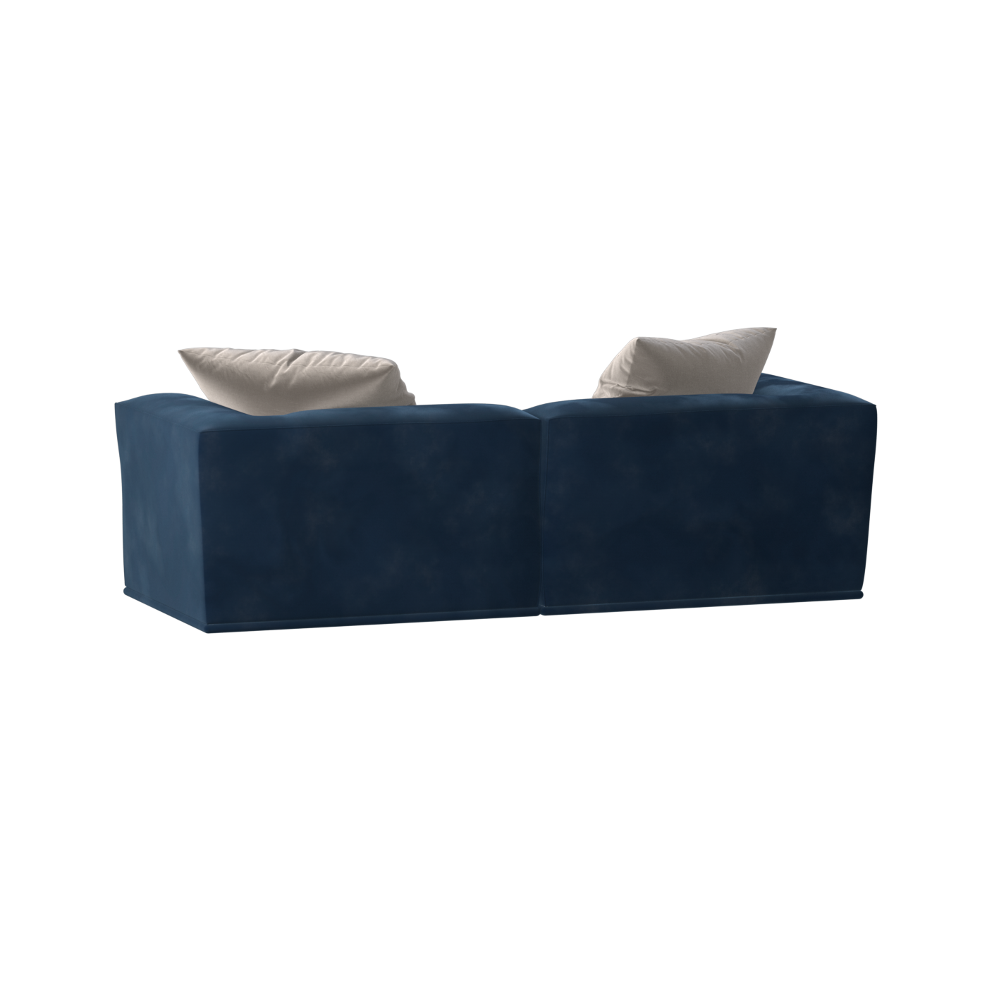 Savile Sofa — Compact Form with Wide Straight Armrests