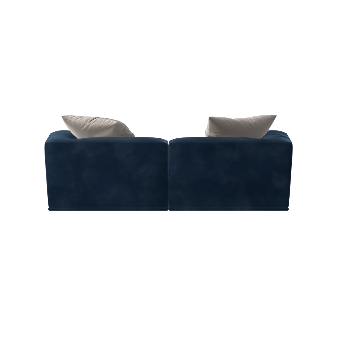 Savile Sofa — Compact Form with Wide Straight Armrests