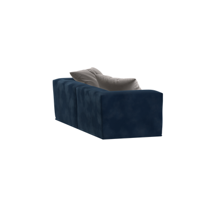Savile Sofa — Compact Form with Wide Straight Armrests