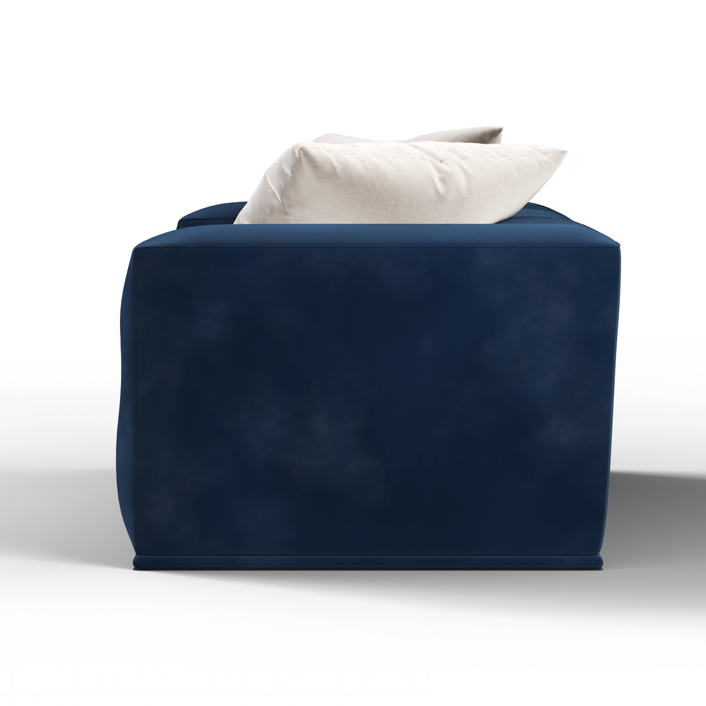 Savile Sofa — Compact Form with Wide Straight Armrests