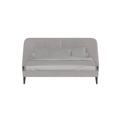 Lit double Selma avec capitonnage vertical profond