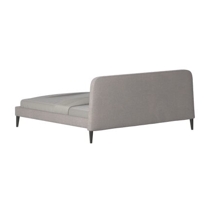Lit double Selma avec capitonnage vertical profond