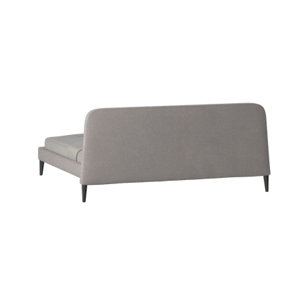 Lit double Selma avec capitonnage vertical profond