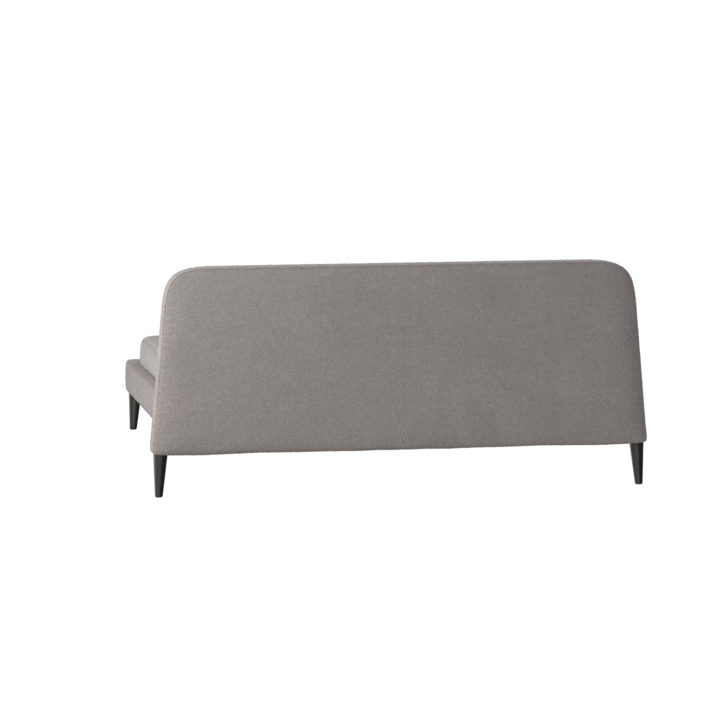 Lit double Selma avec capitonnage vertical profond