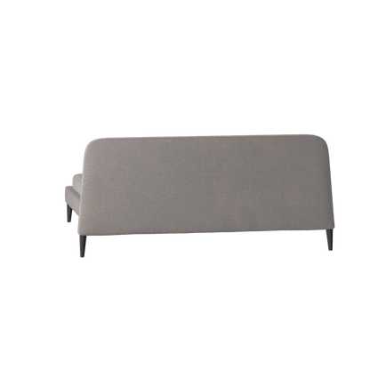 Lit double Selma avec capitonnage vertical profond