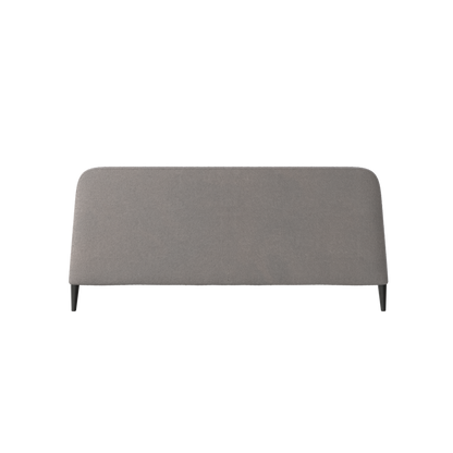 Lit double Selma avec capitonnage vertical profond