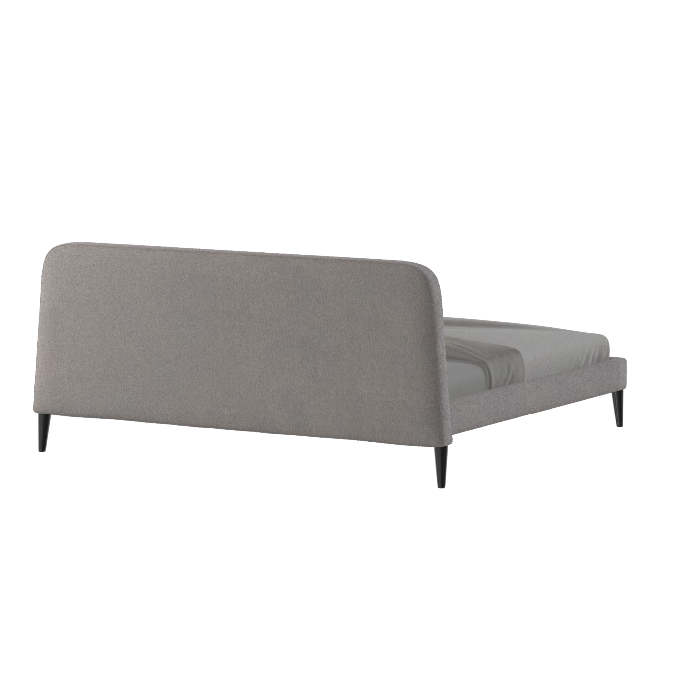 Lit double Selma avec capitonnage vertical profond