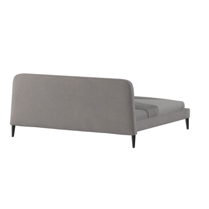 Lit double Selma avec capitonnage vertical profond