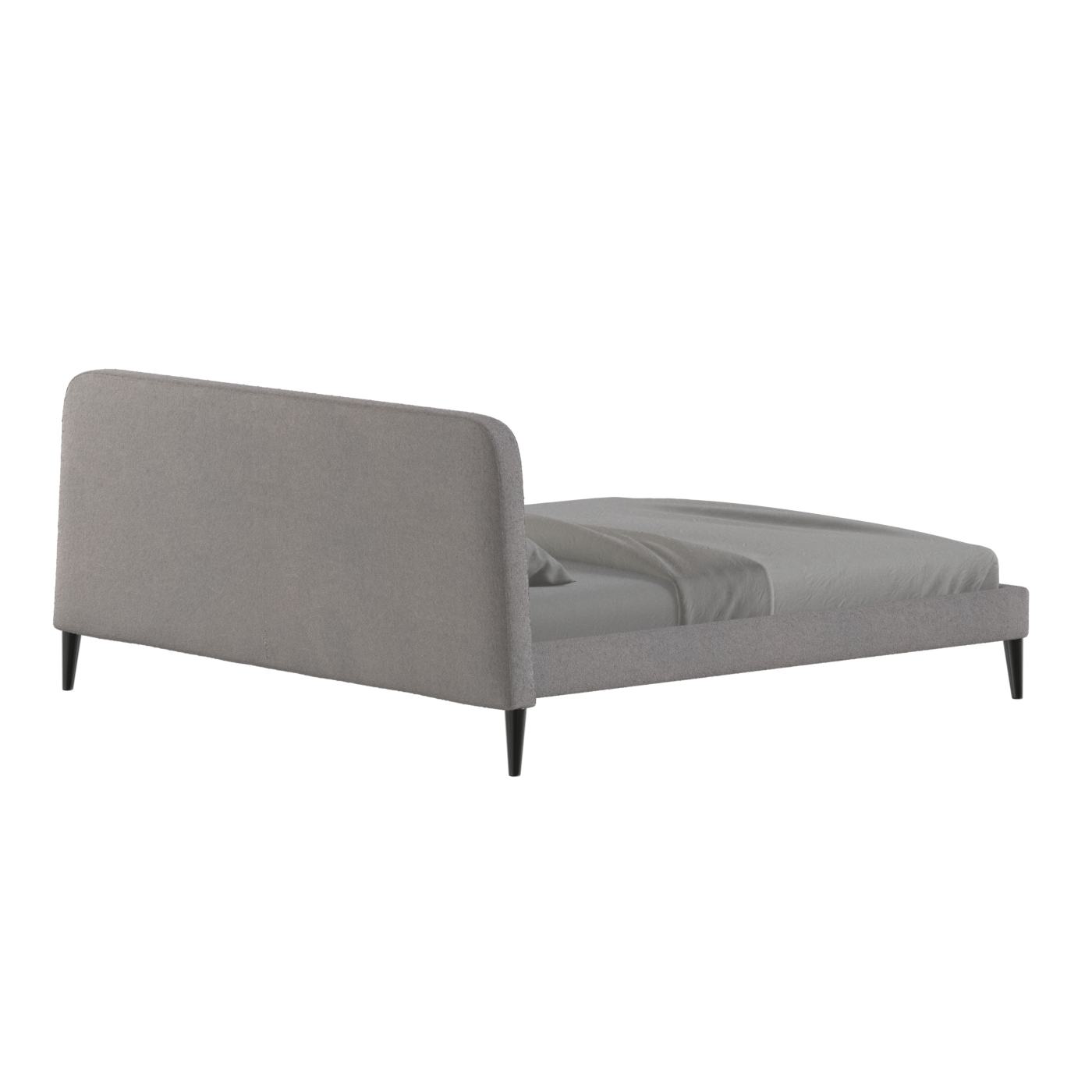 Lit double Selma avec capitonnage vertical profond