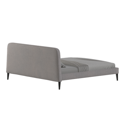 Lit double Selma avec capitonnage vertical profond