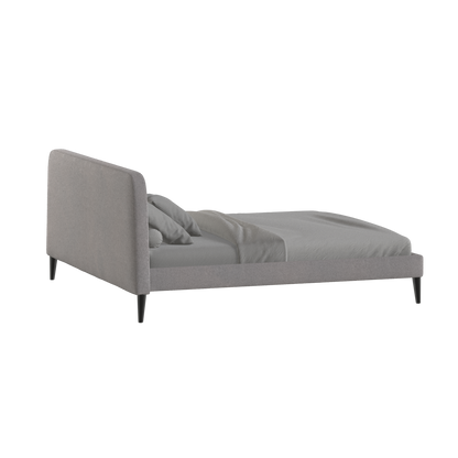Lit double Selma avec capitonnage vertical profond