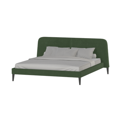 Selma Double Bed with Deep Vertical Tufting