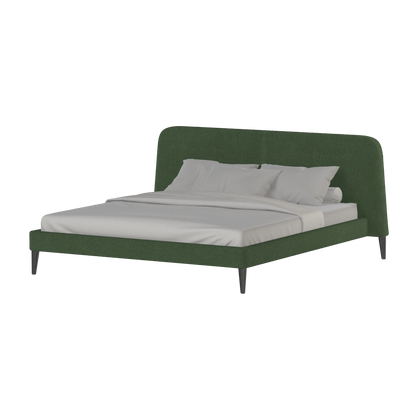 Selma Double Bed with Deep Vertical Tufting