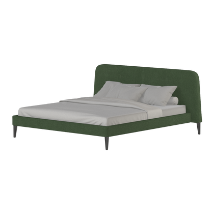 Selma Double Bed with Deep Vertical Tufting