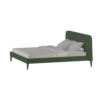 Selma Double Bed with Deep Vertical Tufting